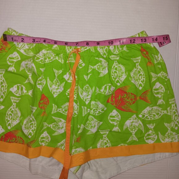HUE WOMEN'S PJ'S GRAPHIC FISH BOXER SHORTS - Picture 5 of 9